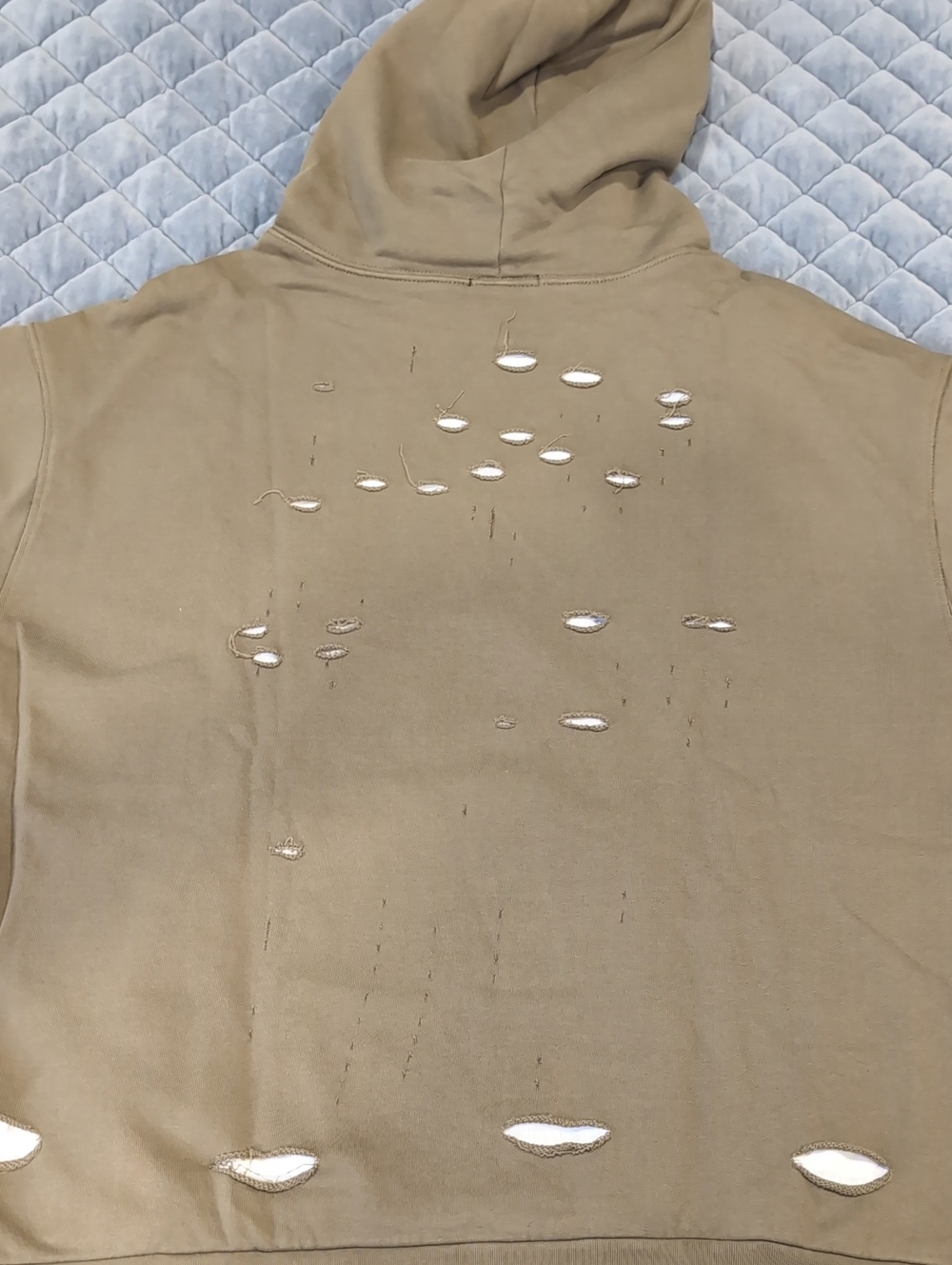 Balenciaga Distressed Hoodie - Picture 5 of 7